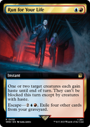 Run for Your Life (Extended Art) (WHO-438) [Doctor Who] Foil