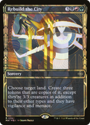 Rebuild the City (Halo Foil) (MAT-222) (Showcase) [March of the Machine: The Aftermath] Foil
