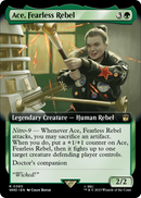 Ace, Fearless Rebel (Extended Art) (WHO-393) [Doctor Who] Foil