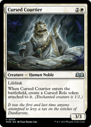 Cursed Courtier (WOE-009) [Wilds of Eldraine] Foil