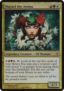 Mayael the Anima (Commander 2013) (OVER-199) [Commander 2013 Oversized] Foil