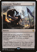 Gruesome Slaughter (BFZ-009) [Battle for Zendikar] Foil