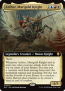 Arthur, Marigold Knight (Extended Art) (BLC-041) [Bloomburrow Commander]