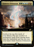 Genesis Ultimatum (Extended Art) (IKO-336) [Ikoria: Lair of Behemoths] Foil