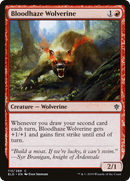 Bloodhaze Wolverine (ELD-113) [Throne of Eldraine] Foil