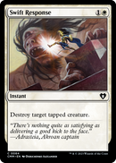 Swift Response (CMM-064) [Commander Masters] Foil