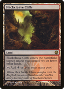 Blackcleave Cliffs (SOM-224) [Scars of Mirrodin] Foil