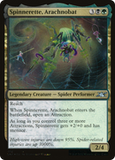 Spinnerette, Arachnobat (Galaxy Foil) (UNF-466) [Unfinity] Foil