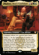Phabine, Boss's Confidant (Extended Art) (NCC-108) [New Capenna Commander] Foil
