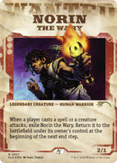Norin the Wary (SLD-827) (Showcase) (Borderless) [Secret Lair Drop] Foil