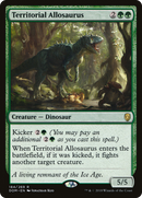 Territorial Allosaurus (DOM-184) [Dominaria] Foil