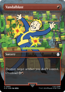 Vandalblast (Borderless) (Surge Foil) (PIP-883) [Fallout] Foil
