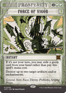 Force of Vigor (OTP-029) (Showcase) (Borderless) [Breaking News] Foil