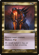 Terminal Agony (Retro Frame) (MH2-424) [Modern Horizons 2] Etched Foil