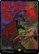 Witch-king of Angmar (Borderless Poster) (Serial Numbered) (LTR-736) [The Lord of the Rings: Tales of Middle-earth] Foil