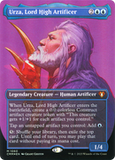 Urza, Lord High Artificer (Textured Foil) (CMM-1060) (Borderless) [Commander Masters] Foil