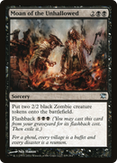 Moan of the Unhallowed (ISD-109) [Innistrad] Foil