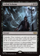 Lethal Scheme (TDC-184) [Commander: Tarkir: Dragonstorm]