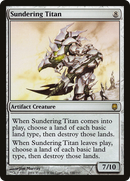 Sundering Titan (DST-146) [Darksteel] Foil