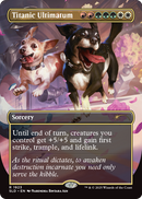 Titanic Ultimatum (SLD-1923) (Borderless) [Secret Lair Drop] Foil