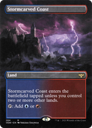 Stormcarved Coast (Borderless) (VOW-284) (Borderless) [Innistrad: Crimson Vow] Foil