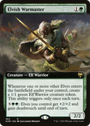 Elvish Warmaster (Extended Art) (KHM-363) [Kaldheim] Foil