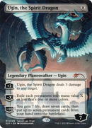 Ugin, the Spirit Dragon (SLP-006) (Borderless) [Secret Lair Showdown] Foil