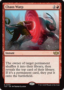 Chaos Warp (TDC-208) [Commander: Tarkir: Dragonstorm]