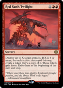 Red Sun's Twilight (PPONE-145) [Promo Pack: Phyrexia: All Will Be One Promos] Foil