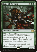 Bane of Progress (CC1-003) [Commander Collection: Green] Foil