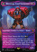 Blitzwing, Cruel Tormentor (Shattered Glass) (BOT-019) (Borderless) [Transformers] Foil