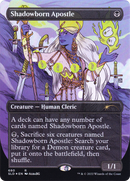 Shadowborn Apostle (SLD-680) (Borderless) [Secret Lair Drop] Foil