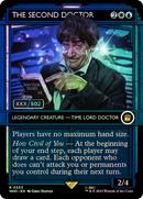 The Second Doctor (Serial Numbered) (WHO-553) (Showcase) (Borderless) [Doctor Who] Foil