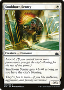 Snubhorn Sentry (RIX-023) [Rivals of Ixalan]