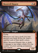 Moonveil Regent (Extended Art) (MID-357) [Innistrad: Midnight Hunt] Foil