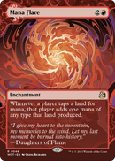 Mana Flare (WOT-046) (Showcase) (Borderless) [Wilds of Eldraine: Enchanting Tales] Foil