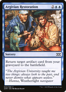 Argivian Restoration (2XM-042) [Double Masters] Foil