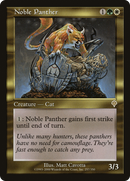 Noble Panther (INV-257) [Invasion] Foil
