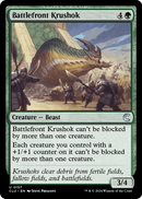 Battlefront Krushok (CLU-157) [Ravnica: Clue Edition]