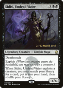 Sidisi, Undead Vizier (PRE-120) [Dragons of Tarkir Promos] Foil