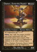 Chainer, Dementia Master (Retro Frame) (DMR-299) [Dominaria Remastered] Foil