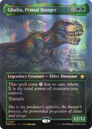 Ghalta, Primal Hunger (Borderless) (Mana Foil) (FDN-397) [Foundations] Foil