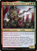 Rulik Mons, Warren Chief (DMU-217) [Dominaria United]