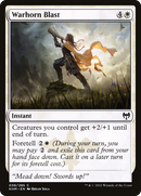 Warhorn Blast (KHM-038) [Kaldheim] Foil