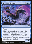 Oceanus Dragon (CLB-087) [Commander Legends: Battle for Baldur's Gate] Foil