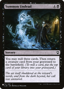 Summon Undead (LIST-CLB-151) [The List]