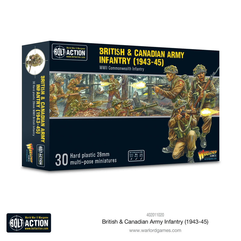 Great Britain: British & Canadian Army Infantry