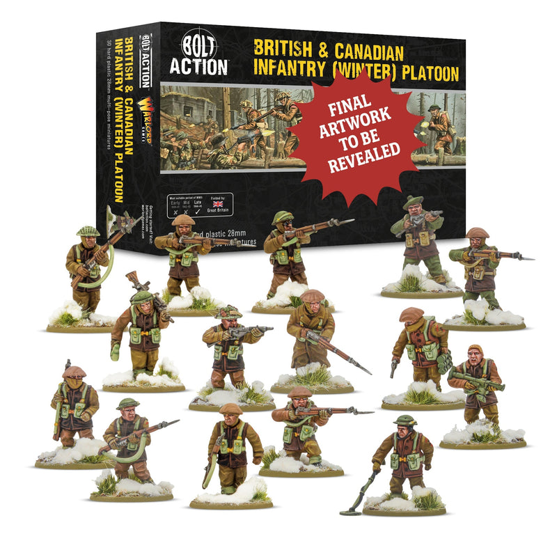Great Britain: British & Canadian Infantry (Winter) Platoon