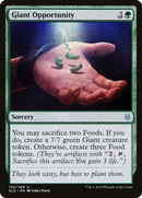 Giant Opportunity (ELD-159) [Throne of Eldraine] Foil