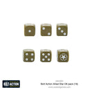 Bolt Action: D6 Dice Pack - Allied Star